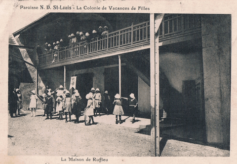 Ruffieu - Colonie De Vacances Filles