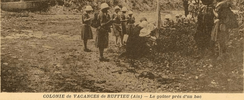 Ruffieu - Colonie De Vacances Filles
