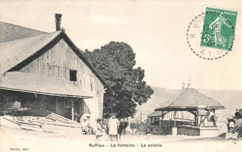 Ruffieu - La Fontaine De La Scierie